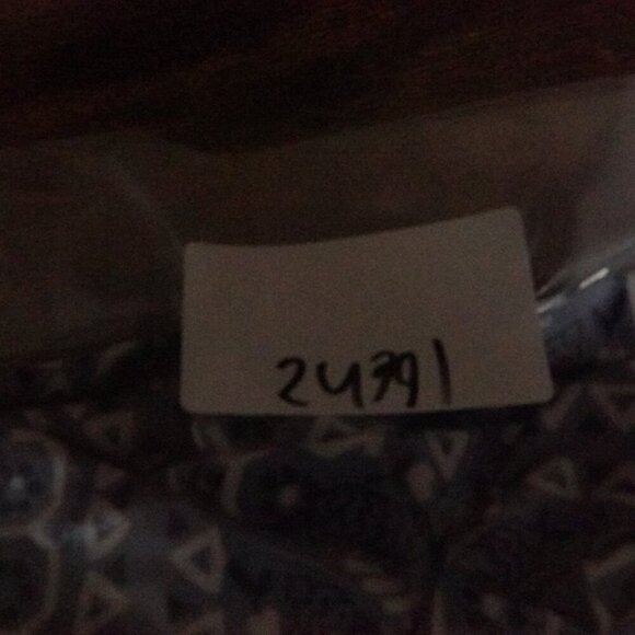 Levi's Shirt Dress Womens Extra Small Long Sleeve Western Southern Print Cowgirl - Picture 14 of 14